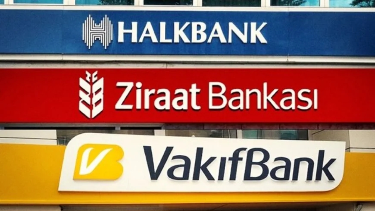 Ziraat Bankası, Vakıfbank ve Halkbank hesap sahipleri dikkat